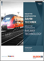 Induktive Komponenten für die Bahntechnik Prospekt