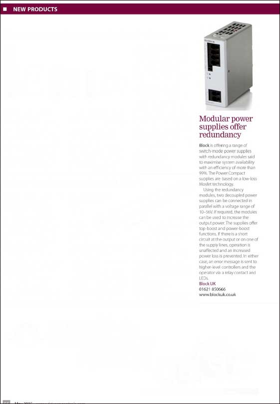 Titelbild Artikel über Redundanzmodule in der Drives and Controls